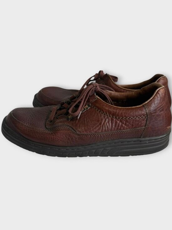 Mephisto Match Runoff Brown Leather Walking Shoes Lace Up Men’s Size 9 main image 5